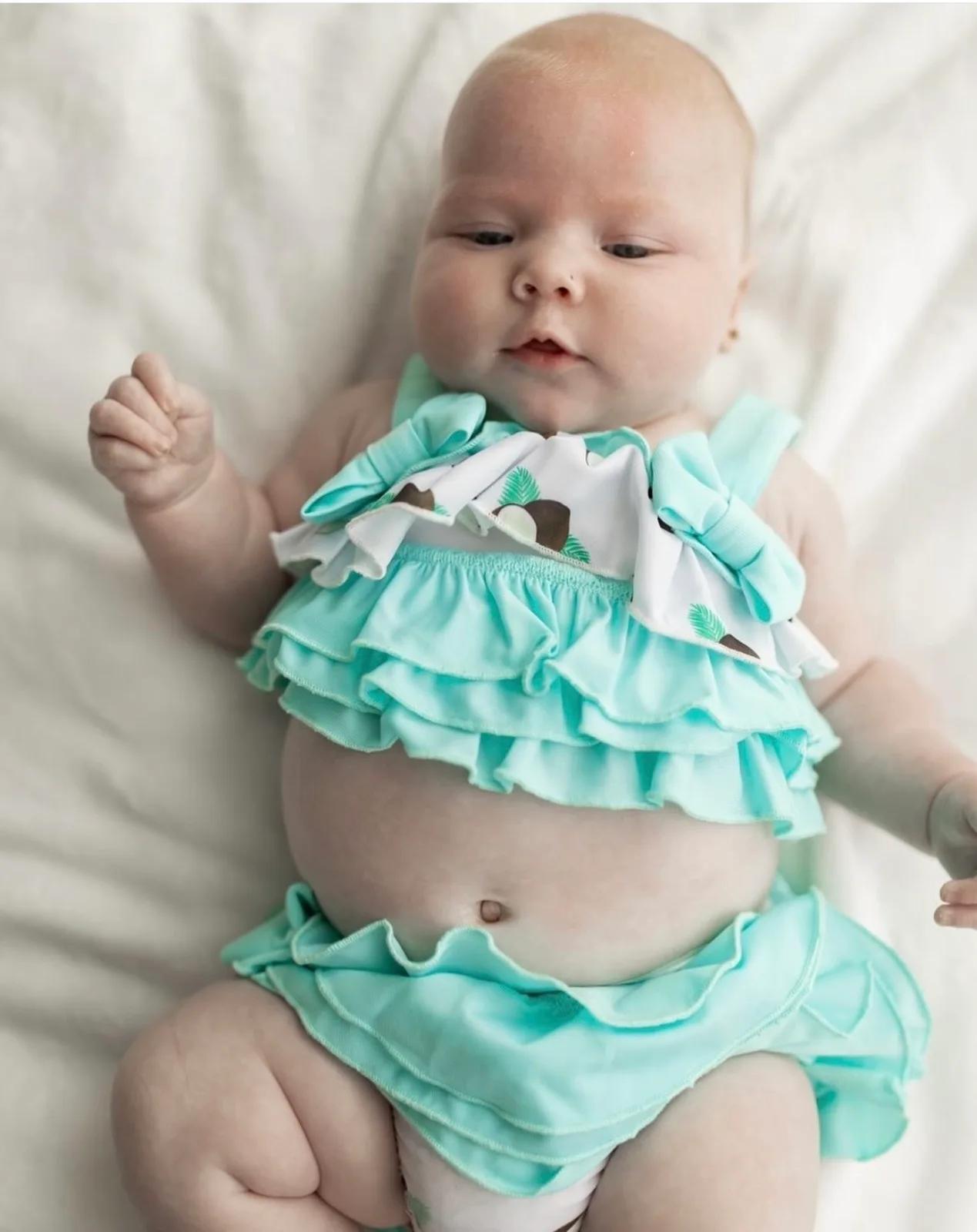 Coconut Ruffle 2 Piece