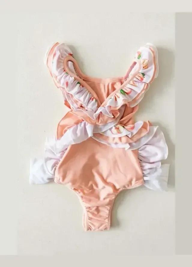Peach swimwear